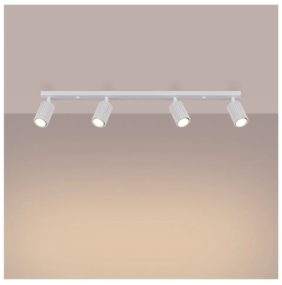 Fehér spotlámpa 6,5x81 cm Gleam – Sollux