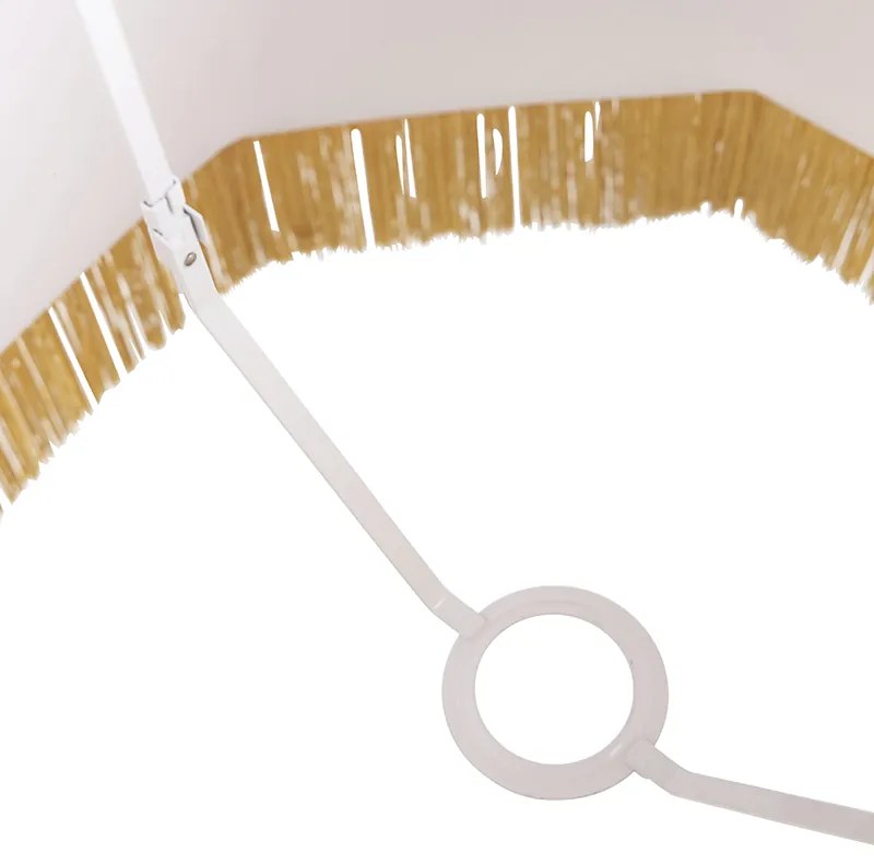 Selyem lámpabúra arany 45 cm - Granny