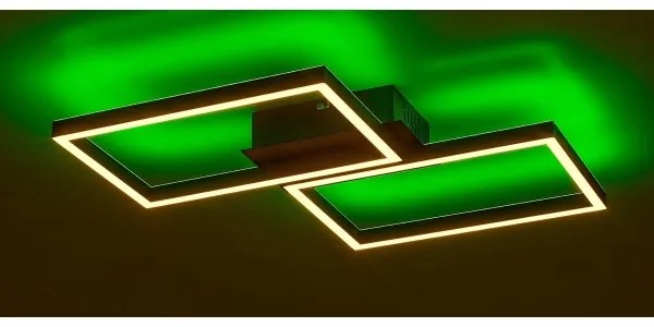 Rabalux 71032 - LED RGB Dimmelhető mennyezeti lámpa LUDANO LED/40W/230V + + távirányító