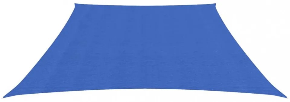 kék HDPE napvitorla 160 g/m² 3/4 x 2