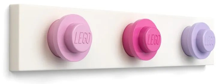 Fali fogas világos rózsaszín, sötét rózsaszín és szürke színekben - LEGO®