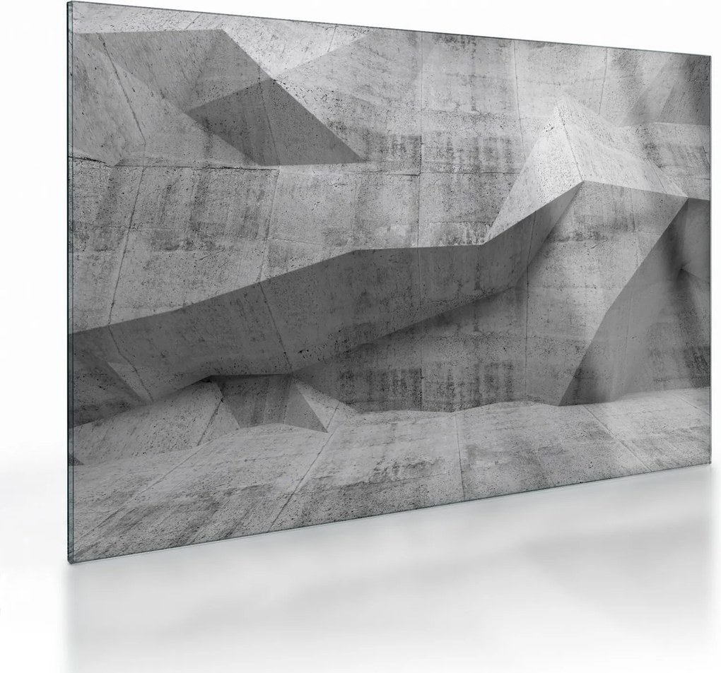 Kép - 3D-s fal (üvegen) (70x50 cm)