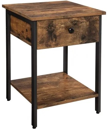 Rusztikus stílusú éjjeliszekrény 1