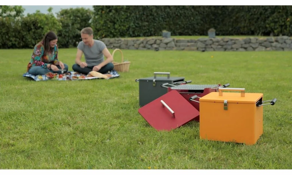 Tepro 1142 Grill Chill&amp;Grill kocka, antracit,54 x 36 x 35 cm