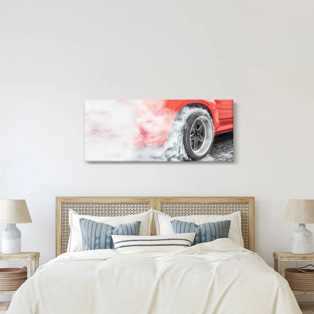 Kép - Versenyautó (120x50 cm)