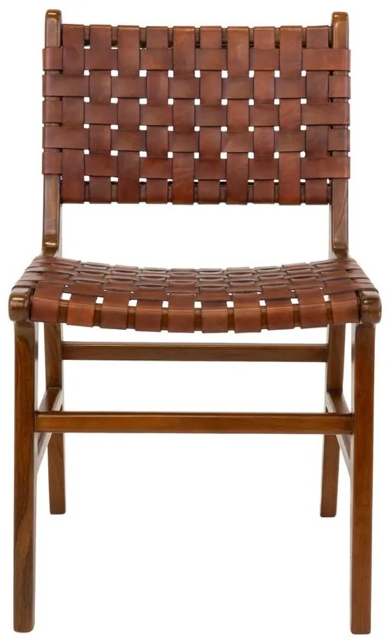 Barna teakfa étkezőszék szett 2 db-os Perugia – House Nordic