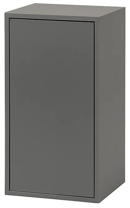 Boxie 1 ajtós fali szekrény 80x40x37 cm antracit