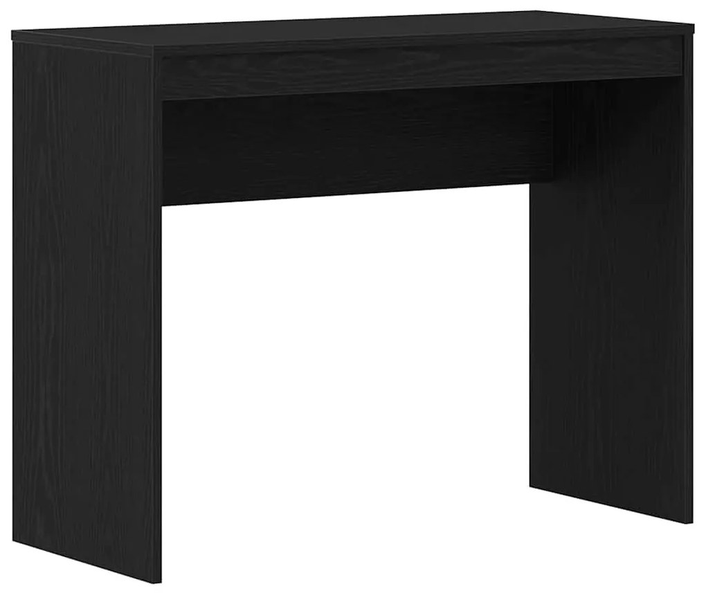 fekete tölgyfa íróasztal 90 x 40 x 72 cm