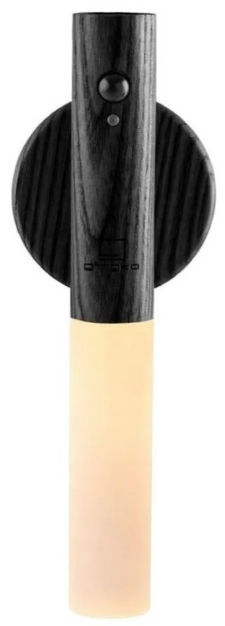 Fekete USB-s LED fali lámpa Baton – Gingko