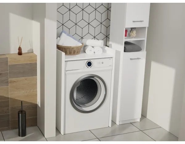 Mosógép szekrény POLA 98x64 cm fehér