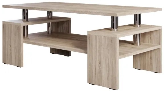 Kávésasztal CUBE 50x110 cm sonoma tölgy