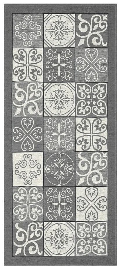Maiolica szürke futószőnyeg, 55 x 140 cm - Floorita