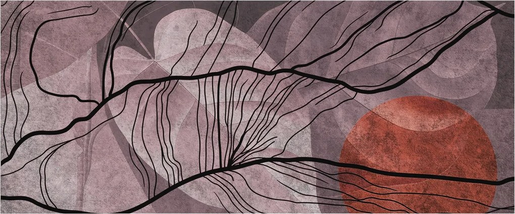 Fotótapéta Flizelina falra 3D Loft Energikus absztrakt 250x104 Ragasztó