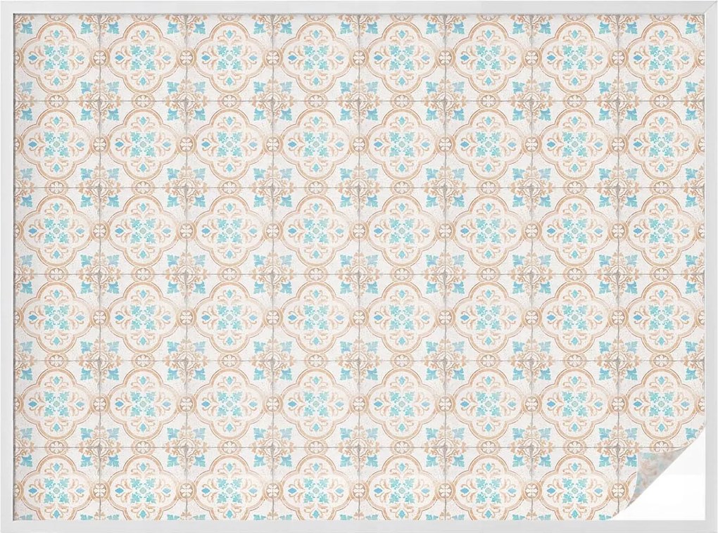 Ablakfólia Öntapadós Adatvédelem Rusztikus csempe 200x146