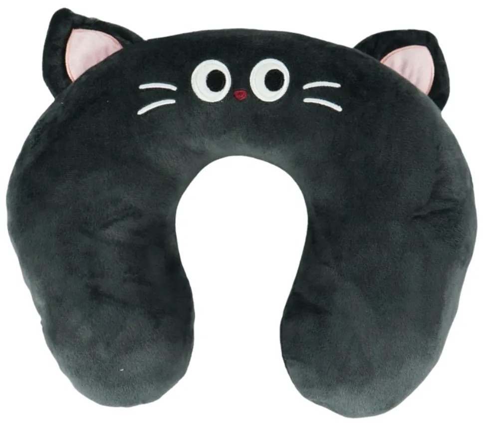 Utazós párnácska TRAVEL FRIENDS 33x25 cm plüss - több színben Termék színe: Zöld