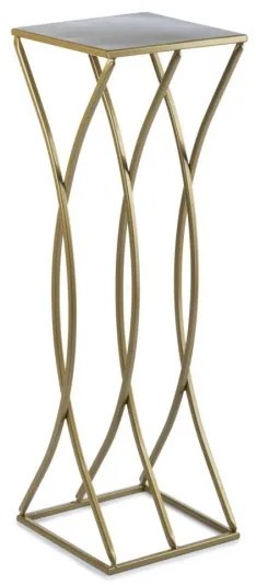 Virágállvány 75x23 cm arany színben