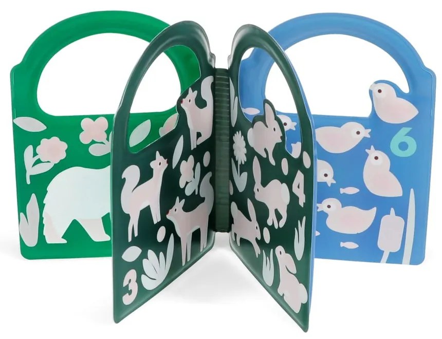 Interaktív játék Colour changing bath book Woodland – Rex London
