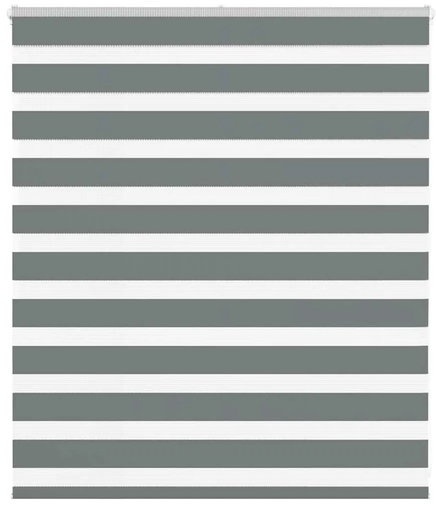 zebrafüggönnyel sötét szürke szövetszélesség 130,9cm poliészter