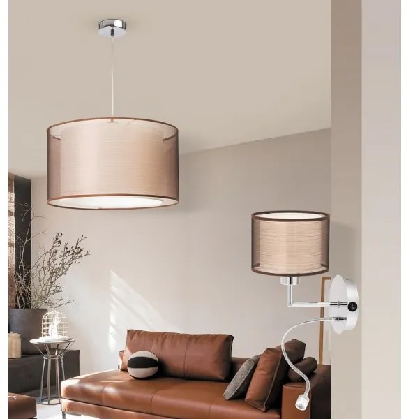 Rabalux 2629 - Fali lámpa ANASTASIA E27/60W + LED/1W