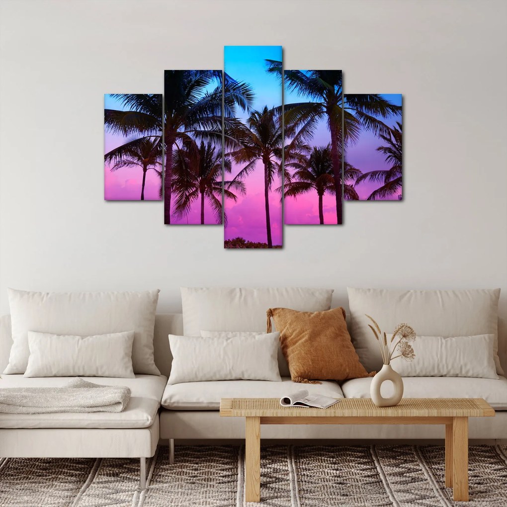 Kép - Pálmafák Miamiban (150x105 cm)