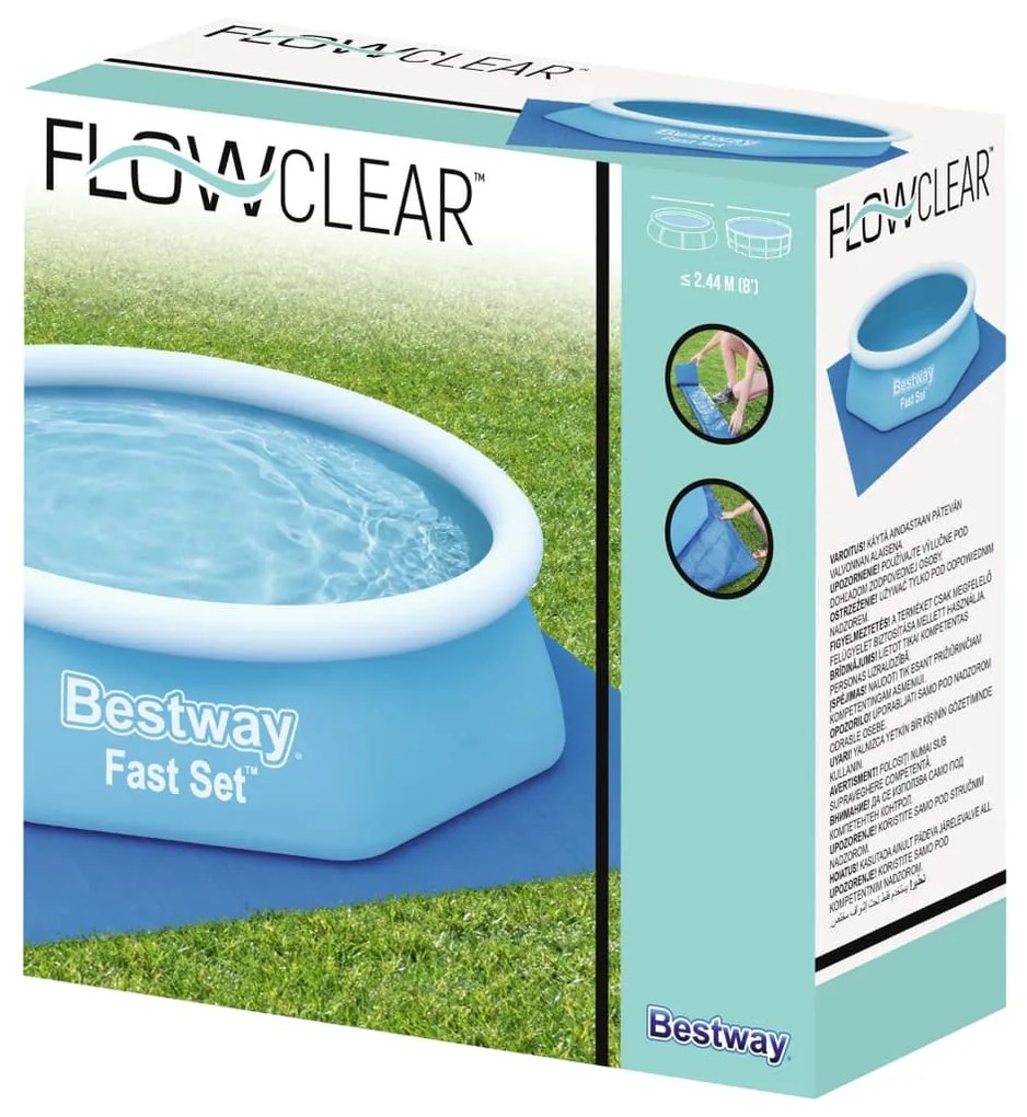 Bestway Flowclear medencealátét 274 x 274 cm