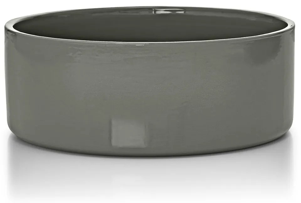 Porcelán tálka kutyáknak ø 20 cm Scodella Cement M/L – MiaCara