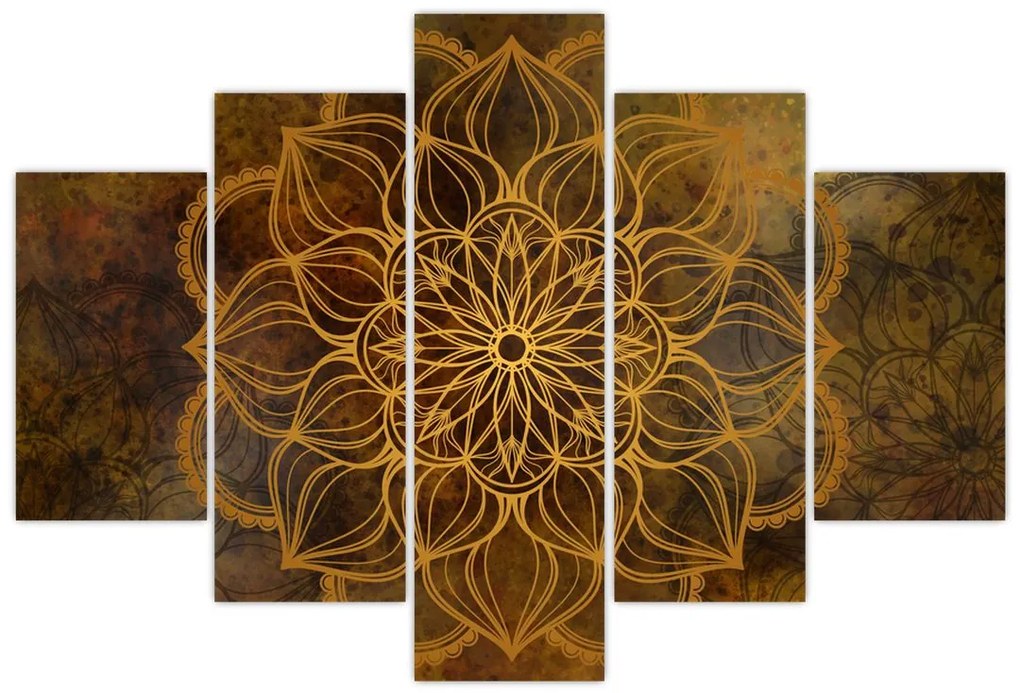 Kép - Az öröm mandala (150x105 cm)