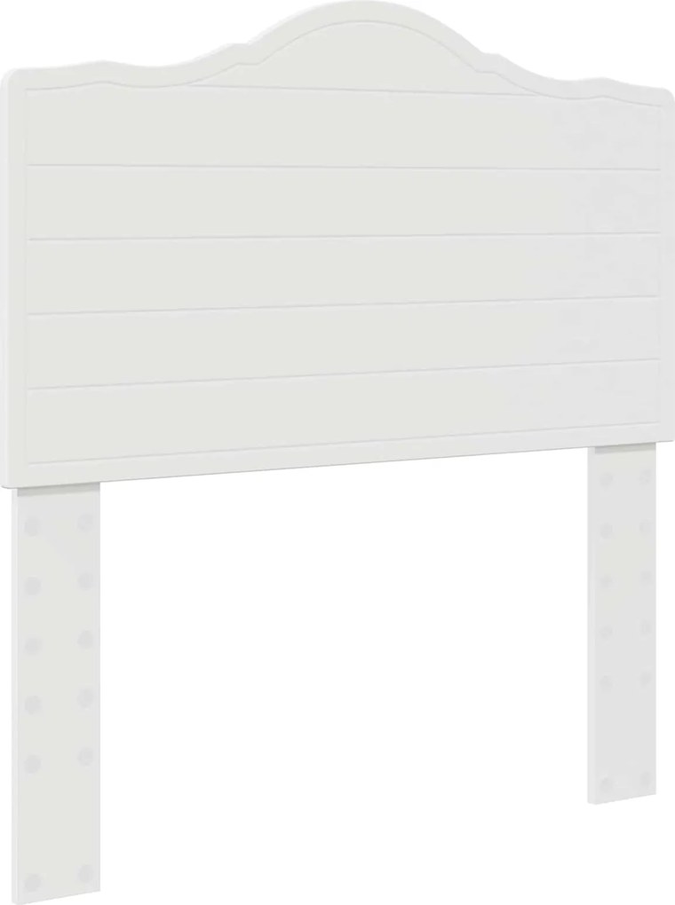 vidaXL Fejtámla Fehér 75 cm Faanyag