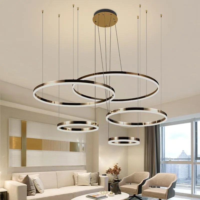 NEDES J4372-G Modern Led Függesztett Lámpa IP20
