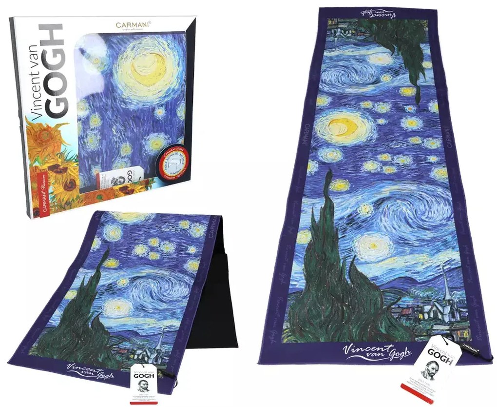 Asztali futó Van Gogh Csillagos éj - 100x29 cm