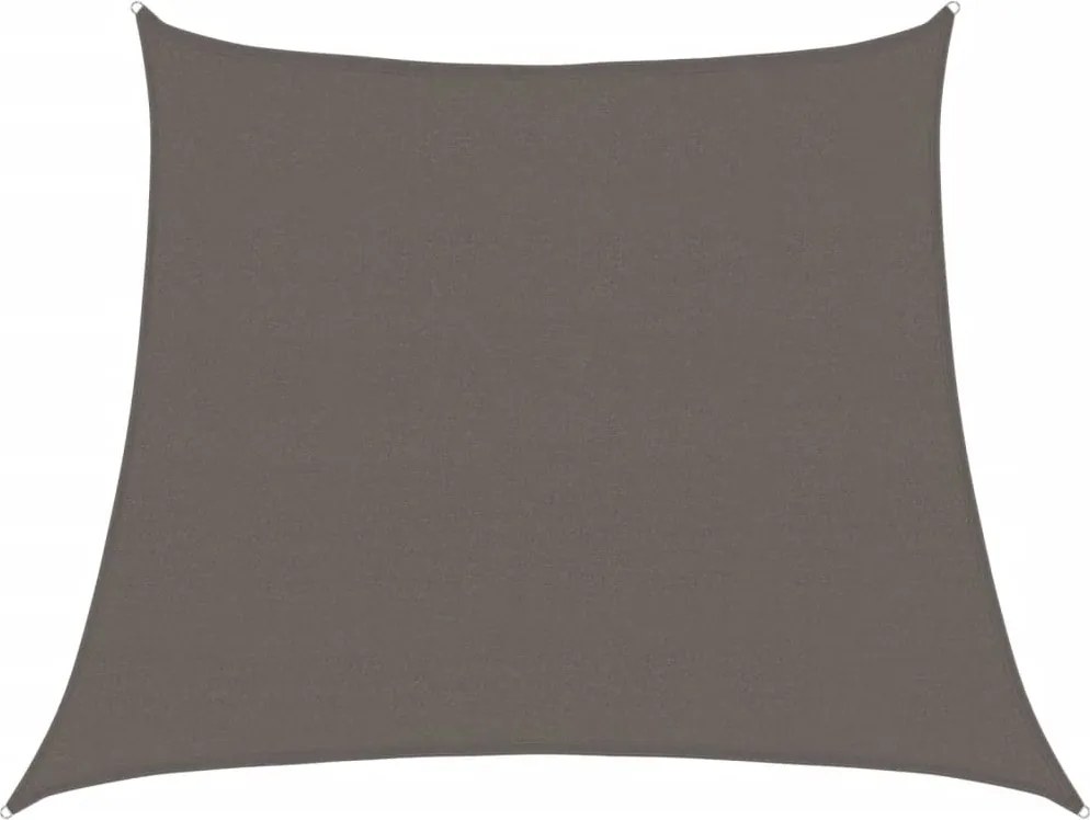 vidaXL antracitszürke HDPE napvitorla 160 g/m² 3/4 x 3 m