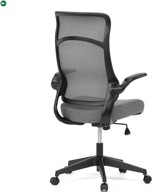 Szürke Hálós Irodai Szék, Hinta Mechanikával. KA-A182 BK