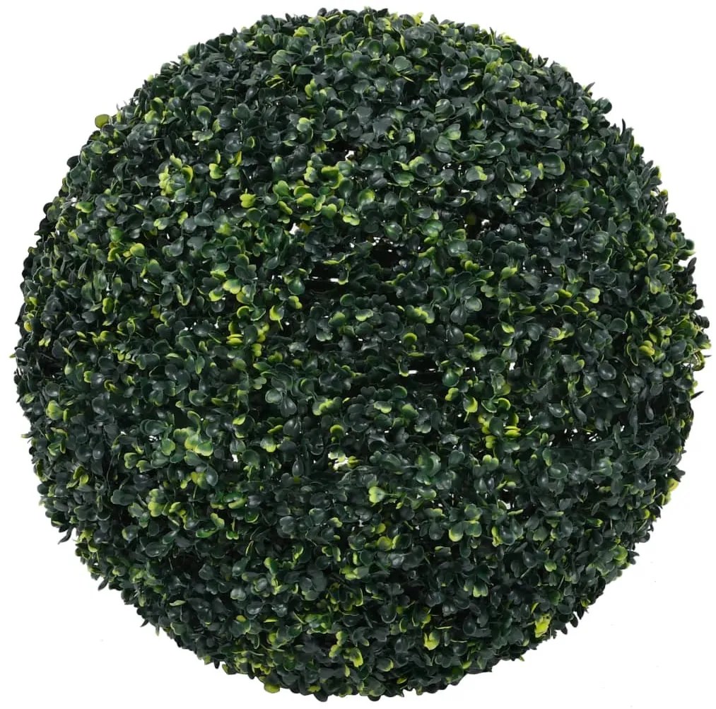 2 db gömb alakú műpuszpáng 52 cm