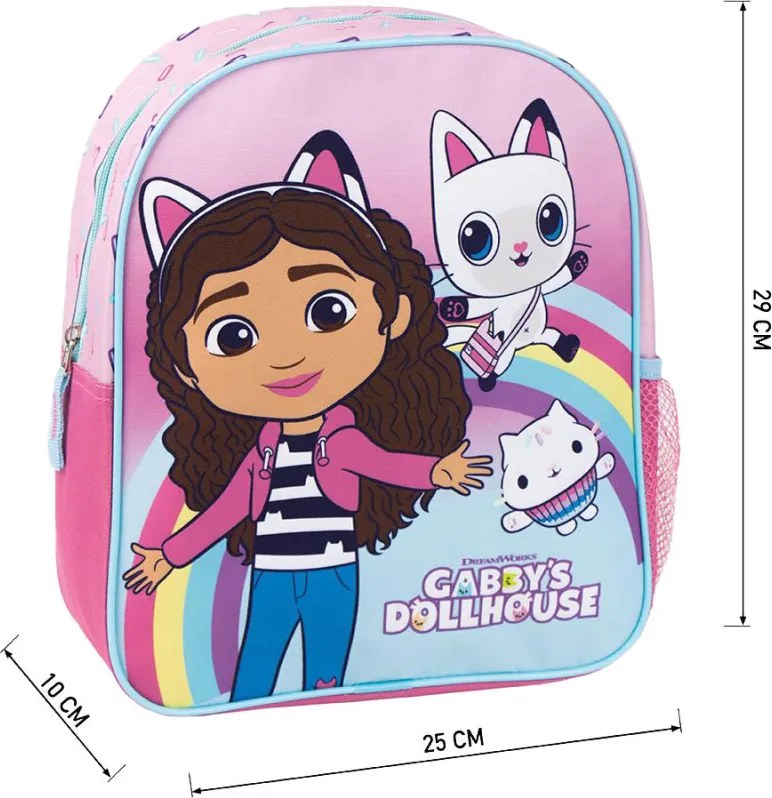 Gabi babaháza Rainbow hátizsák, táska 29 cm