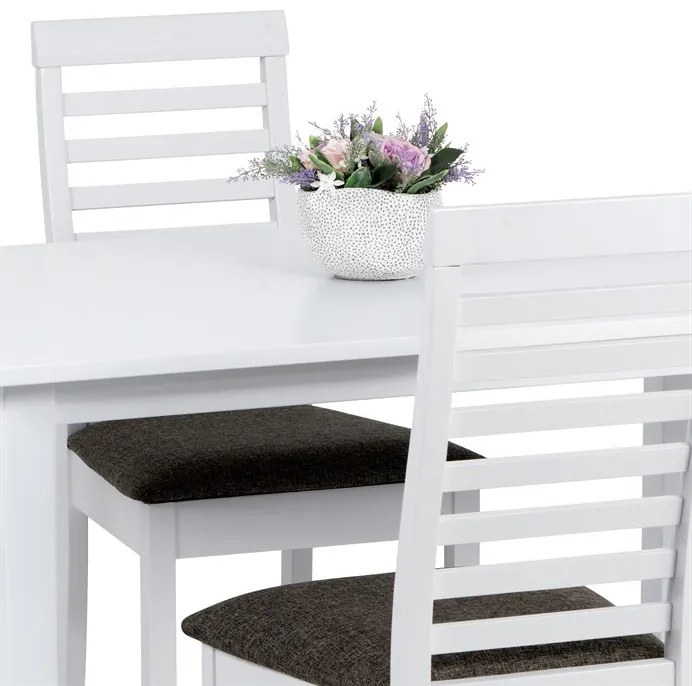 4 Személyes Étkezőszett, 120x75 cm, Fehér Színben AUT-4000 -