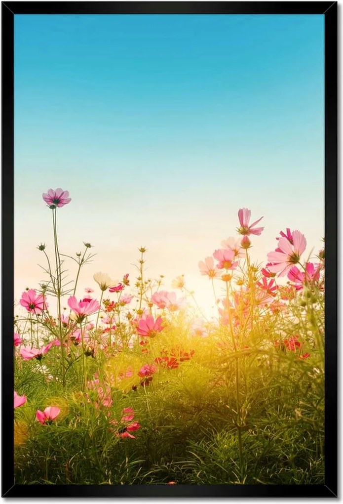 Poszterek keretben 40x60 Kozmikus virágok