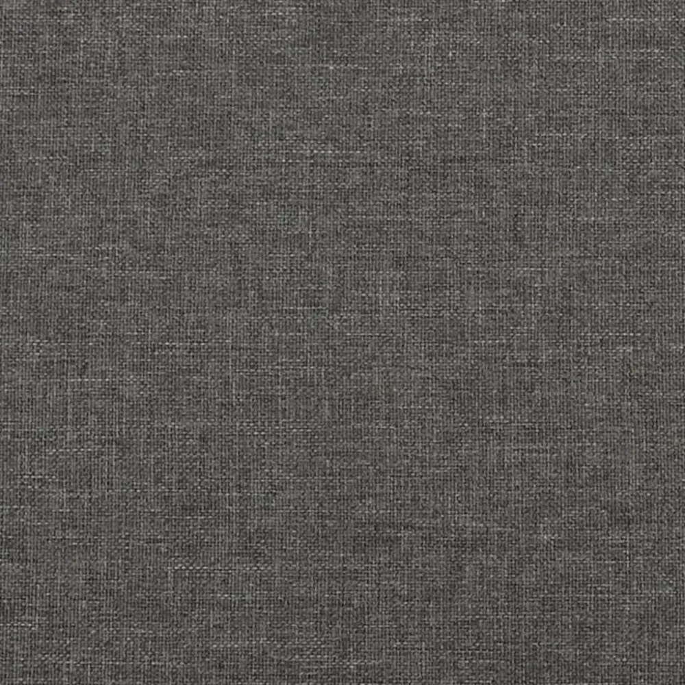 sötétszürke szövet fejtámla 90x5x78/88 cm
