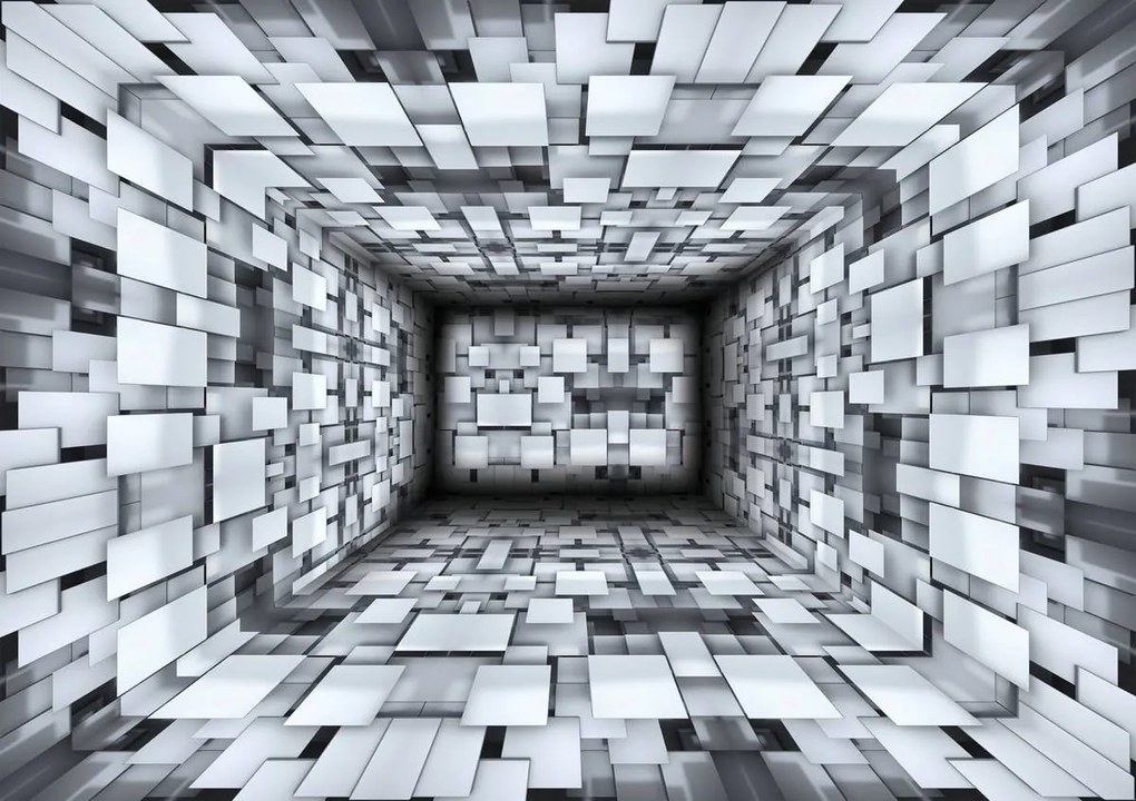 Fotótapéta - 3D folyosó (254x184 cm)