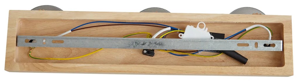 Okos spotlámpa fa füstüveggel 3-lámpás forgatható és dönthető, WiFi G45-tel - Gracy