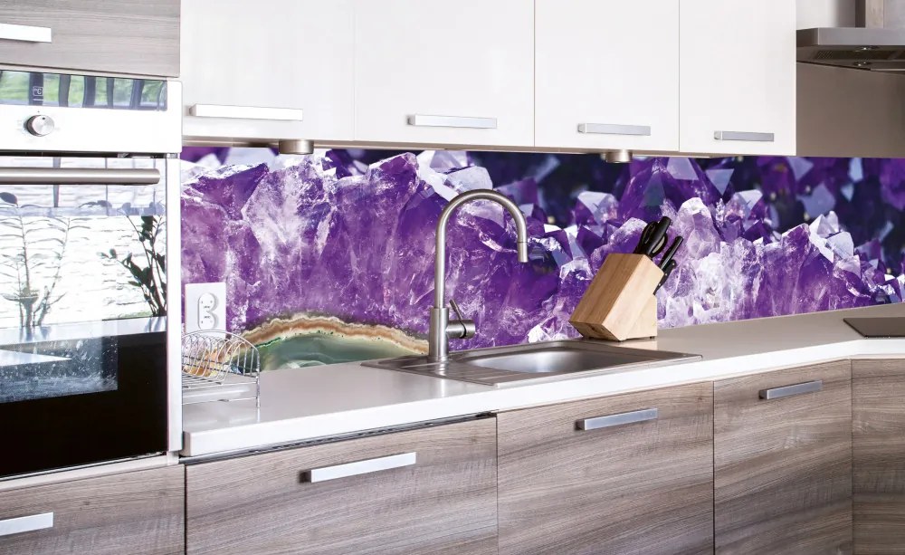 AMETHYST öntapadós konyhai poszter, 350x60 cm