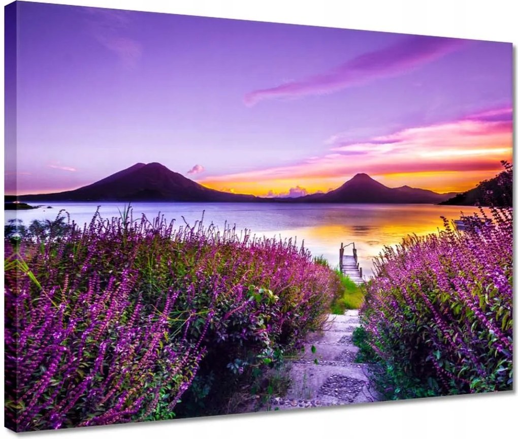 Vászonkép 40x30 Gyönyörű tájkép Tájkép