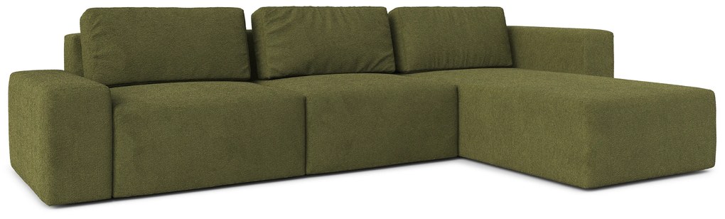 Sarokkanapé Berliner (J) (khaki). 1065472