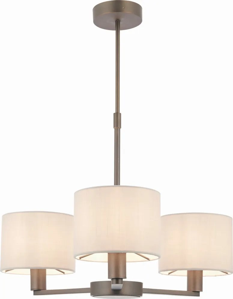 ENDON 73016 DALEY Modern Csillár Antik Bronz, Üveggolyó E14 IP20