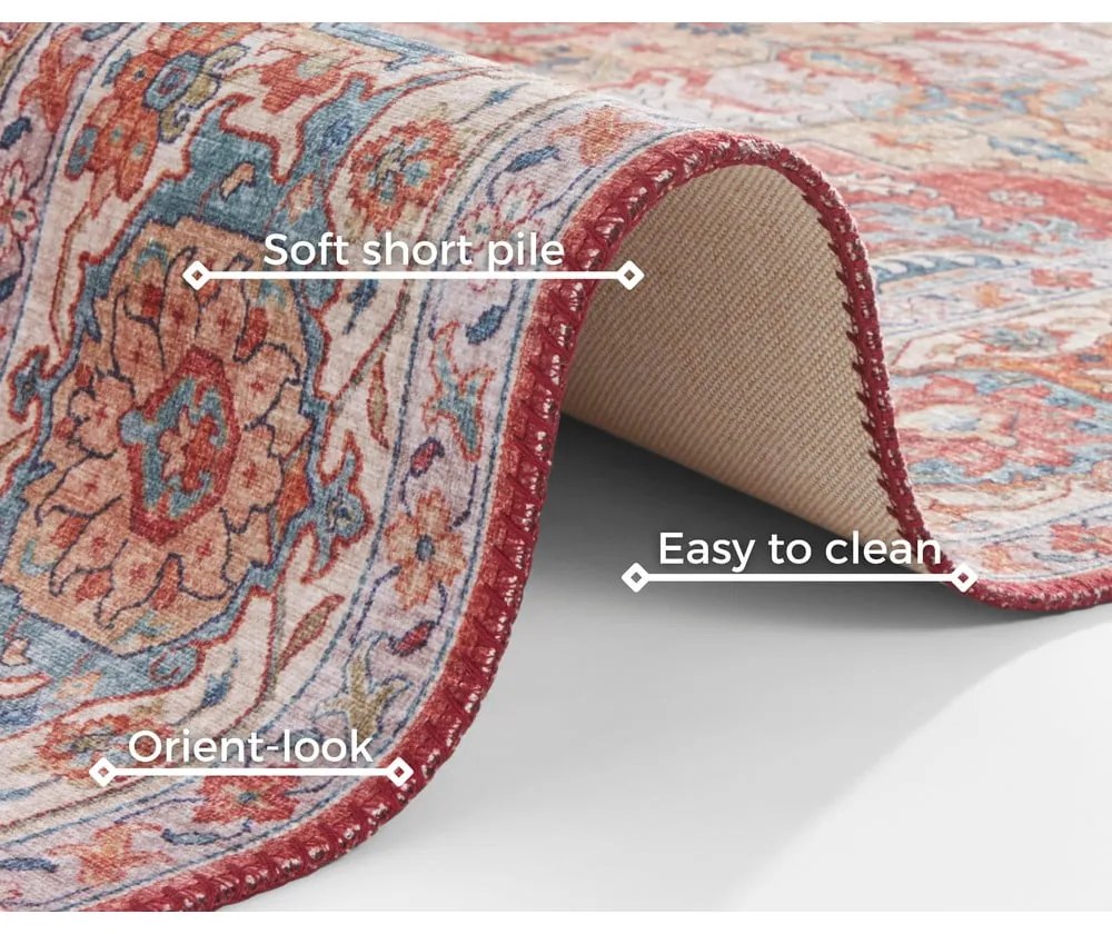 Sylla téglavörös szőnyeg, 80 x 150 cm - Nouristan