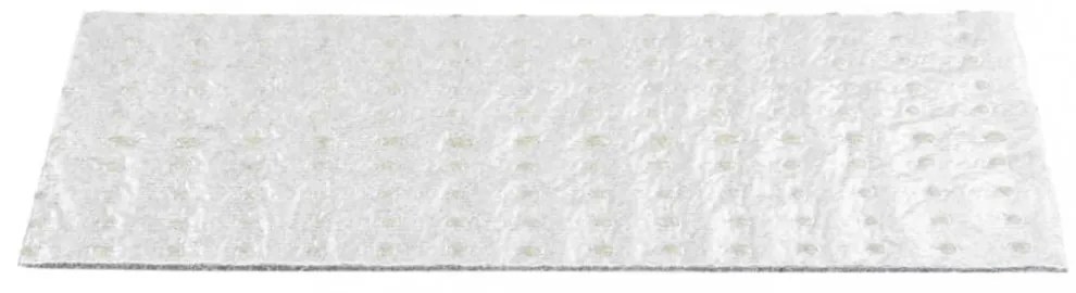15 db öntapadós lépcsőszőnyeg, 60 x 25 cm, világosszürke, téglalap alakú