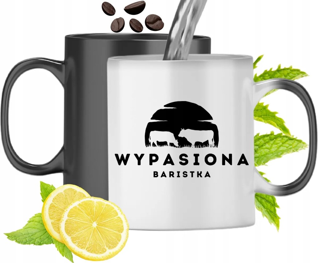 Mágikus Bögre Baristáknak Színváltós Nyomtatott Fényképpel