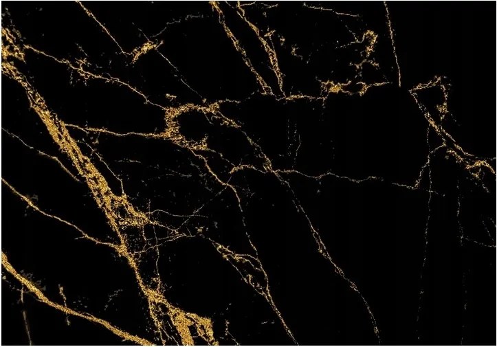Fotótapéta Márvány Arany Fekete Glamour XXL 254x184