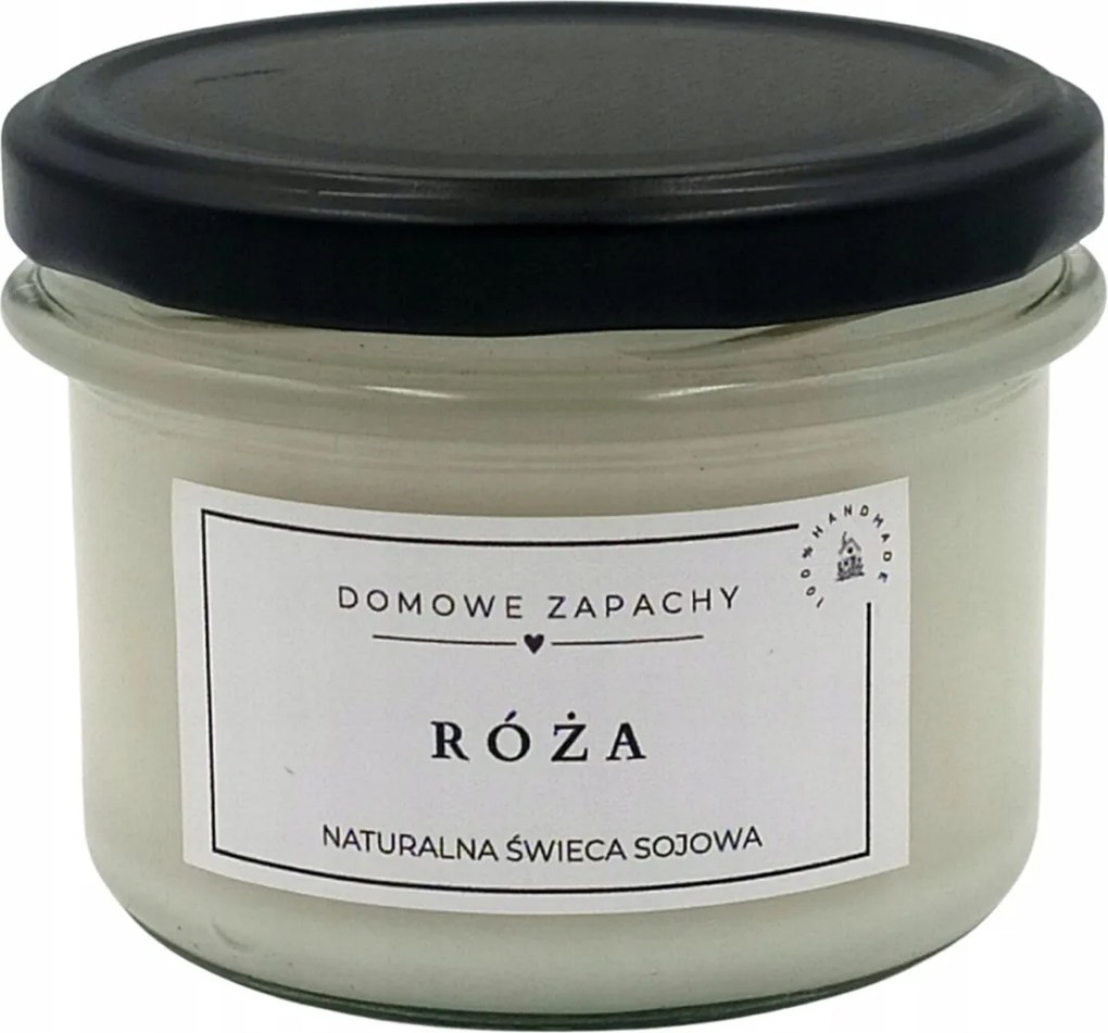 Természetes Szójagyertya Illatos Rózsa 235 ml
