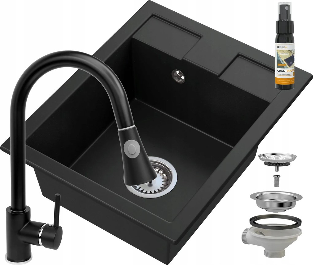 Granitan Mosogató Gránit Csaptelep Szifon Impregnáló