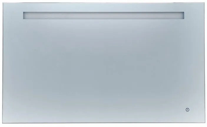 TMP LUX Touch fürdőszobai tükör - LED világítással - érintő kapcsolóval - 100 x 70 cm
